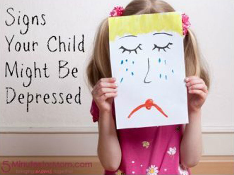 Signs your child might be depressed